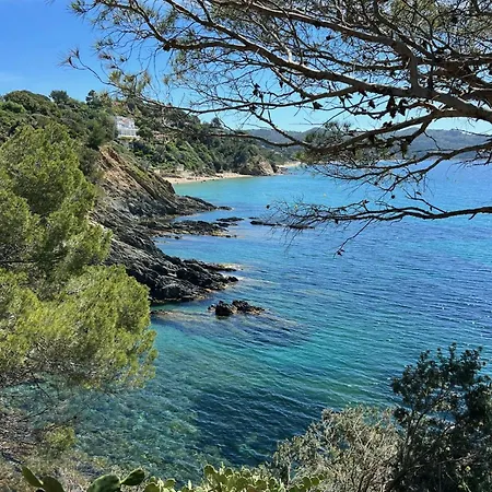 On The Seaside With Pool In Valmer *